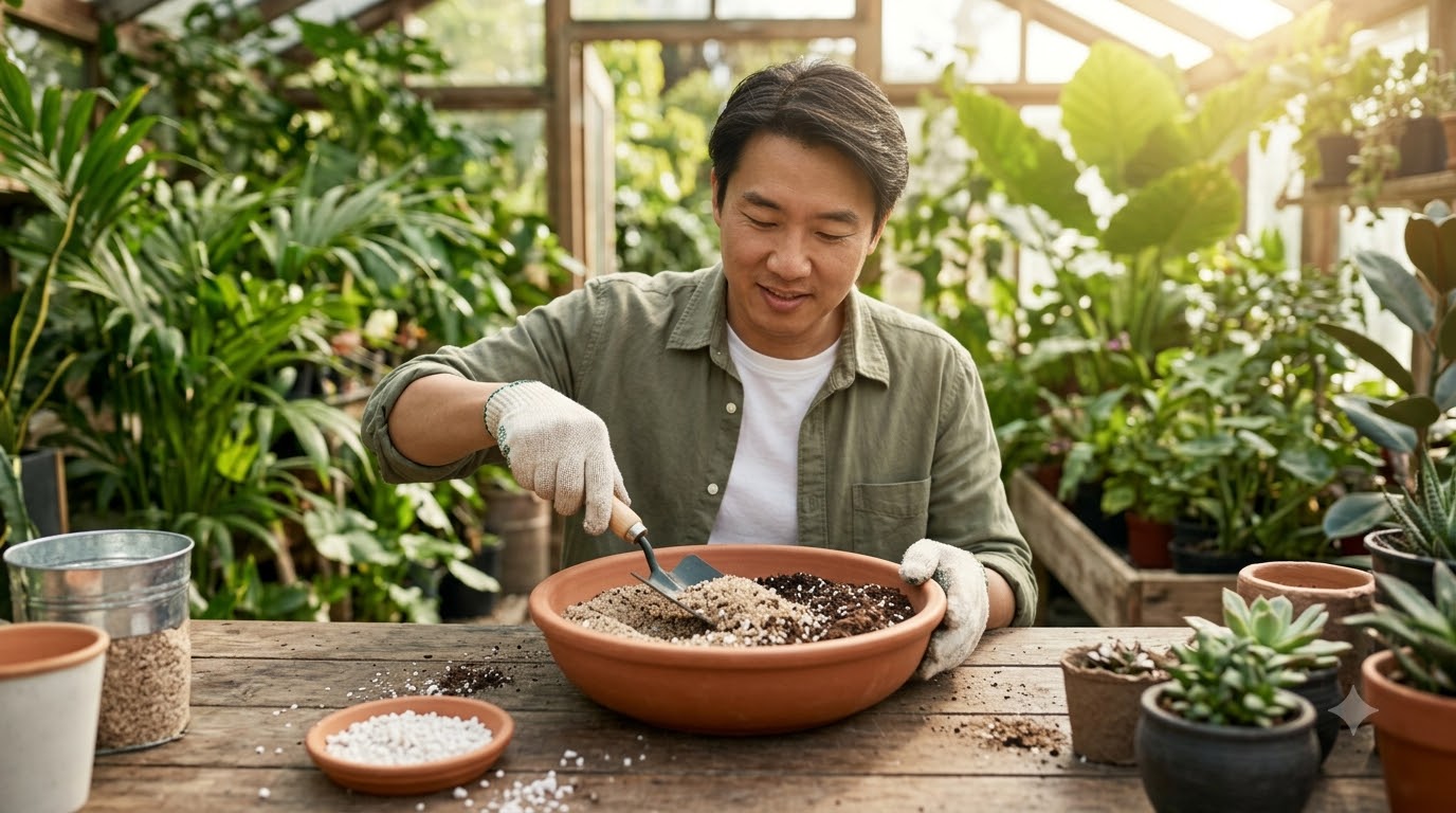 Các thành phần tạo nên giá thể trồng sen đá tốt nhất hiện nay Các thành phần tạo nên giá thể trồng sen đá tốt nhất hiện nay