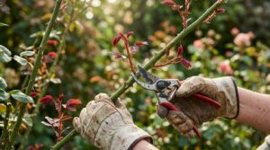 Cách xử lý hiện tượng hoa hồng bị dieback khô cành sau khi tỉa