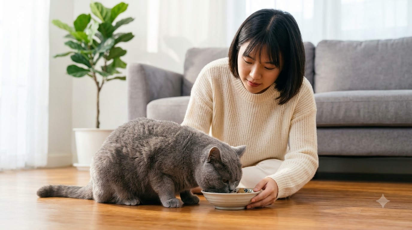 Chế độ dinh dưỡng và mèo anh lông ngắn ăn gì để tăng cân an toàn