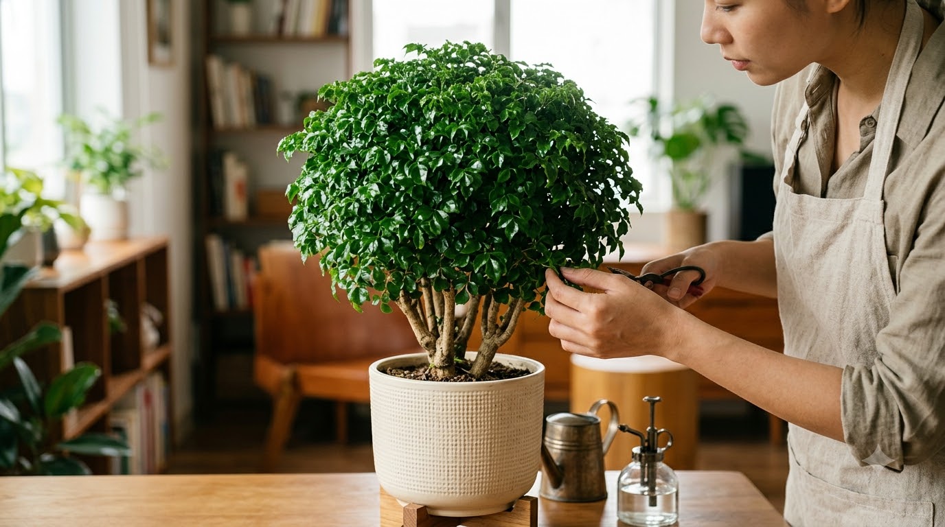 Chọn chậu và giá thể cho cây hạnh phúc giúp rễ thoáng, đất không bí chặt