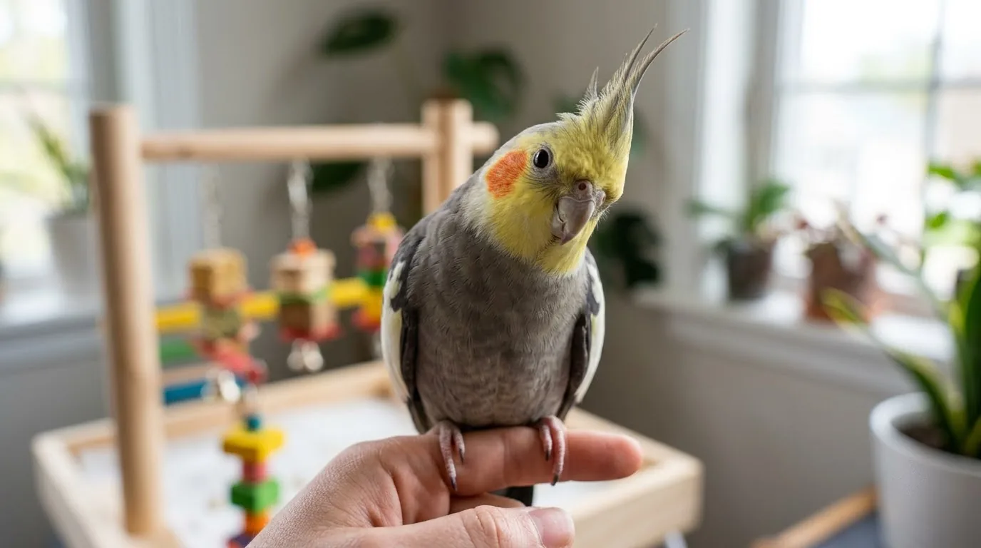 Cách nuôi vẹt cockatiel nhận biết ngôn ngữ mào lông Hướng dẫn cách nuôi vẹt cockatiel qua nhận diện ngoại hình và mào lông