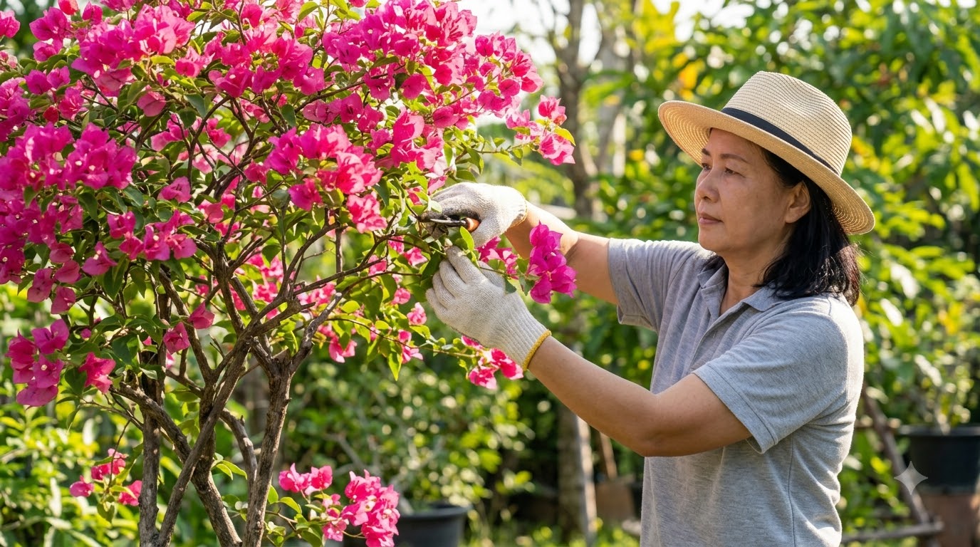 Lựa chọn phân bón cho hoa giấy sai hoa và giữ màu bền đẹp Lựa chọn phân bón cho hoa giấy sai hoa và giữ màu bền đẹp