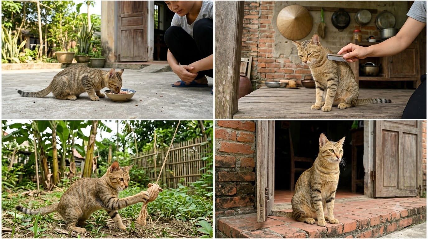 Lưu ý vàng trong việc chăm sóc mèo ta mới đẻ và mèo con dưới 1 tháng