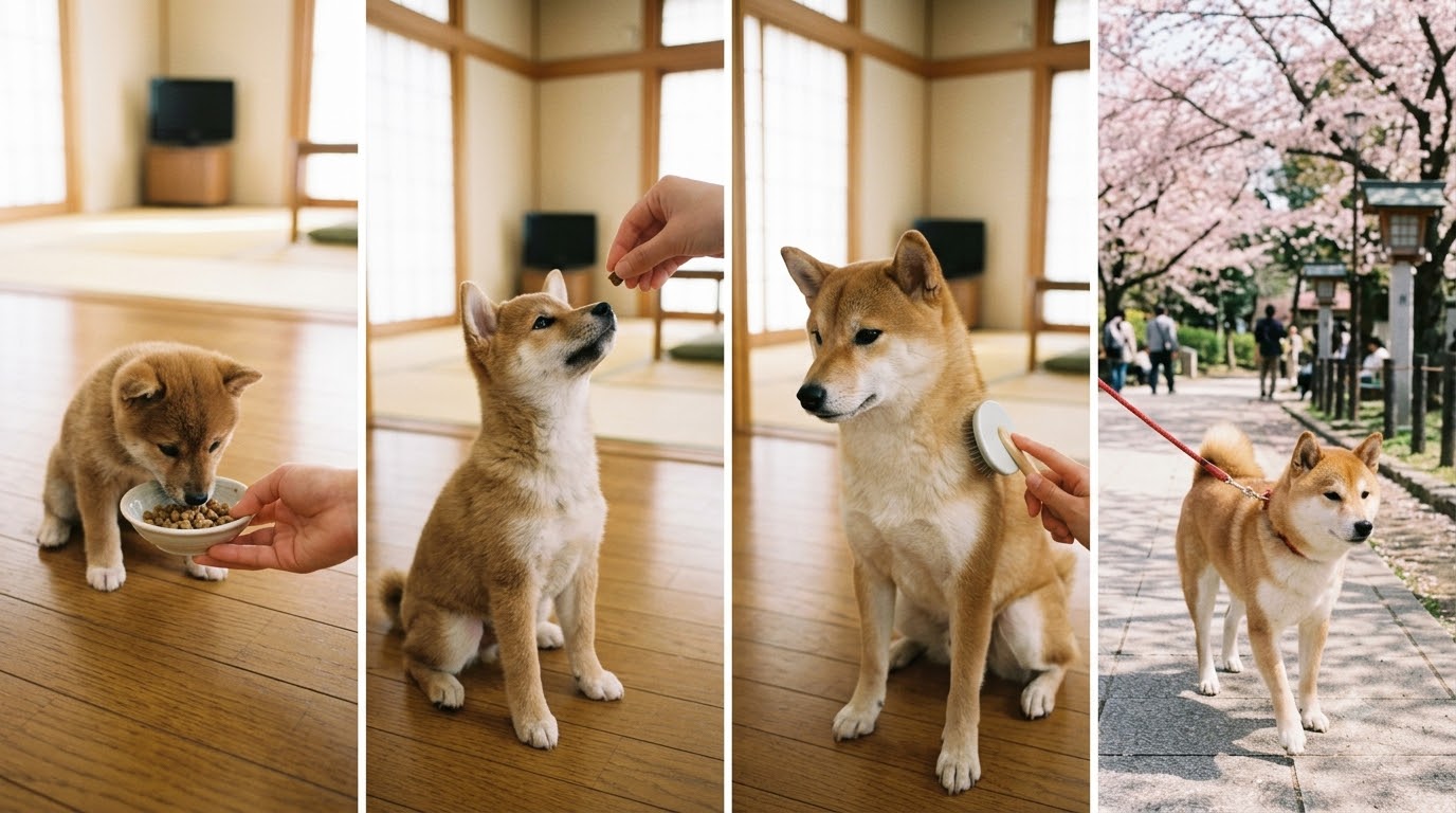 Tâm lý độc lập và cách nuôi chó shiba inu thông qua huấn luyện