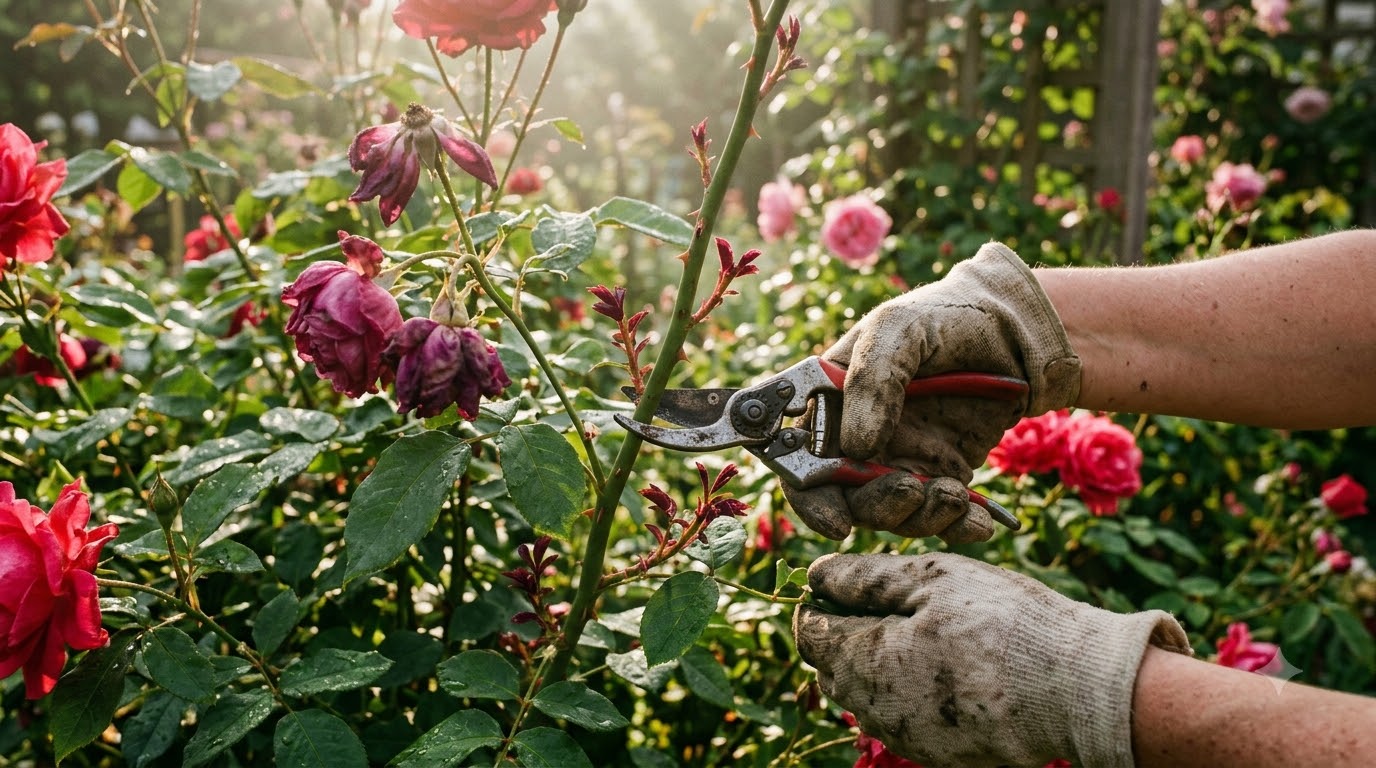 Tầm quan trọng của việc thực hiện đúng kỹ thuật cắt tỉa hoa hồng
