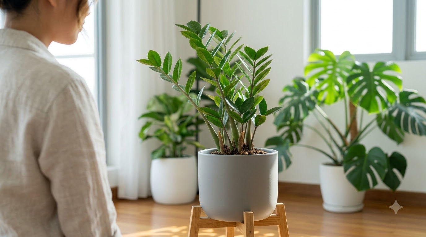 Vị trí ánh sáng lý tưởng và cây kim tiền đặt ở đâu trong nhà Vị trí ánh sáng lý tưởng và cây kim tiền đặt ở đâu trong nhà