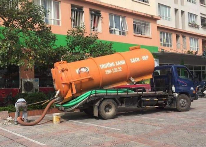 Hút hầm cầu ở quận 1