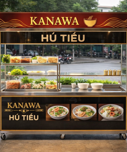 Xe bán hủ tiếu kanawa